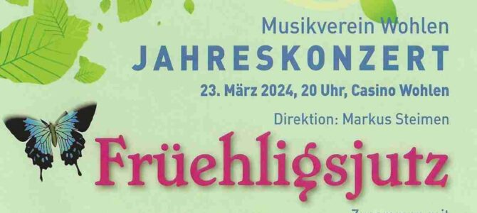 Früehligsjutz – Jahreskonzert 23.03.2024